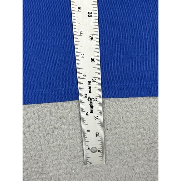 Lacoste Polo Shirt Dress Women’s 32 Small Cobalt Blue Cotton Short Sleeve - Picture 10 of 10